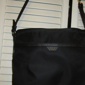 Tutilo Boost New York Black Nylon Shopping Tote